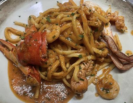 Tagliolini ai crostacei  - Benvenuti al Sud